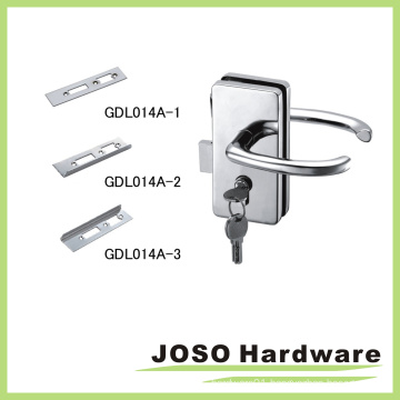 Frameless Glass Door Right Handle Opening Lever Handle Lock (GDL014A)